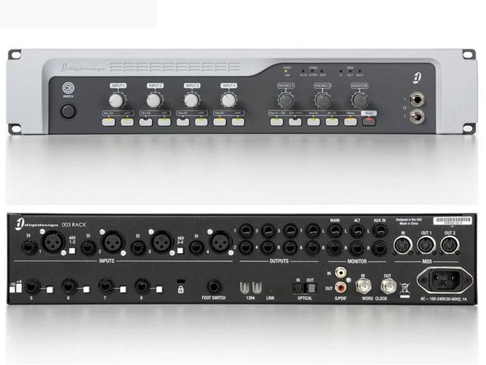 DigiDesign 003 Rack Factory Complete 火线音频接口 