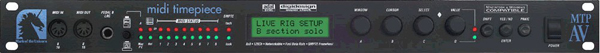 MOTU MIDI Time Piece AV 8进8出MIDI接口