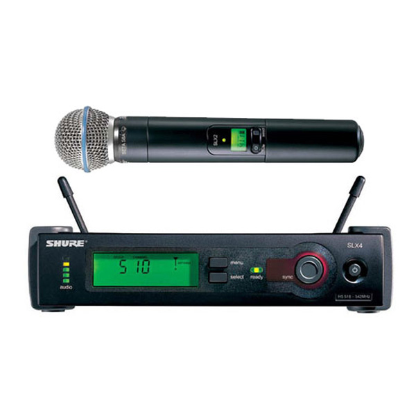 SHURE SLX 24/BETA58 无线手持