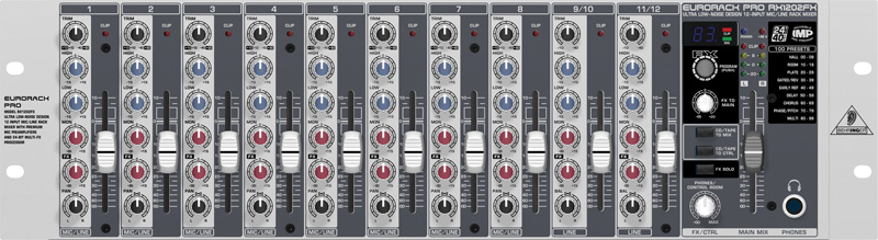 Behringer （百灵达） EURORACK PRO RX1202FX 调音台
