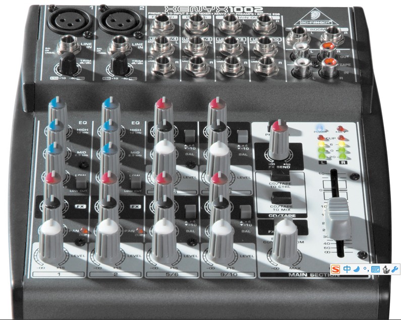Behringer (百灵达) XENYX 1002调音台