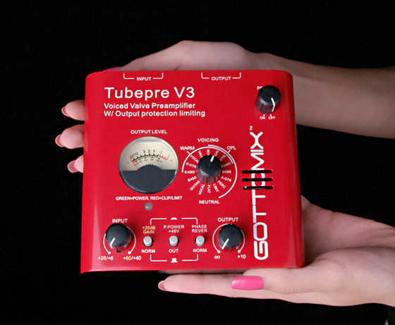 GOTTOMIX Tubepre V3 单通道电子管话放 