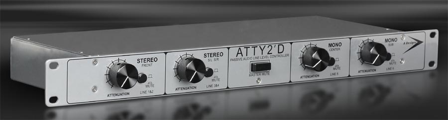 A-Designs ATTY-2'D 5.1声道无源线性音量控制器