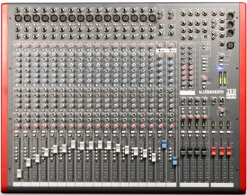 Allen&Heath ZED-420 专业20路扩声模拟调音台