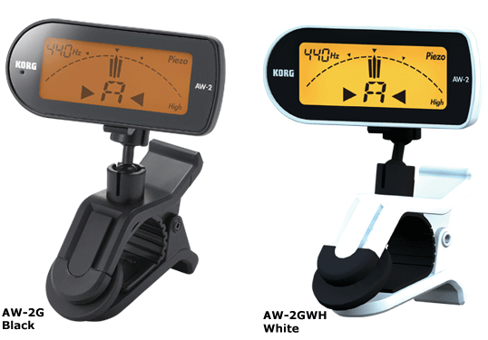 Korg AW-2G 白色款 夹子式调音器
