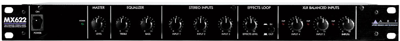 ART  MX622 混音器及信号分配器