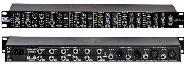 ART HEAdamP 6 pro 6通道的立体声耳机放大器