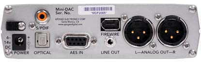 Apogee MINI DAC-Firewire
