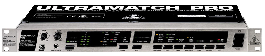 BEHRINGER 百灵达 ULTRAMATCH PRO SRC2496 音频处理器