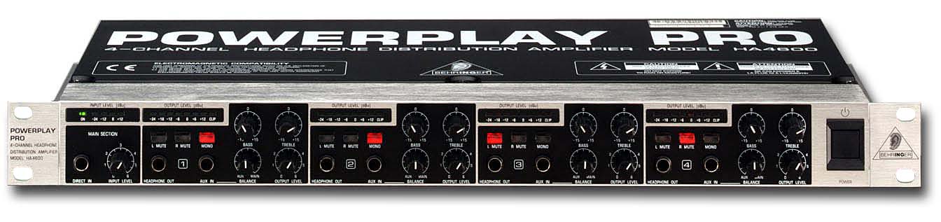 Behringer|百灵达 POWERPLAY HA4700 耳放/耳机放大器