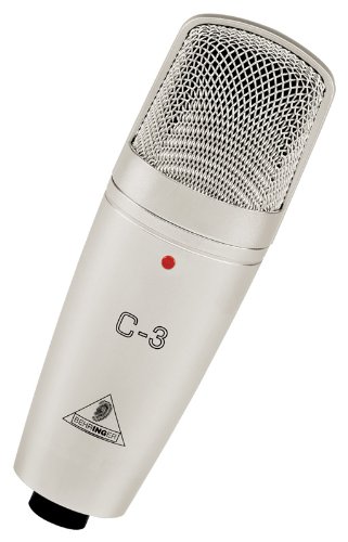Behringer 百灵达 MICROPHONES C-3 双面震膜录音室电容麦克风