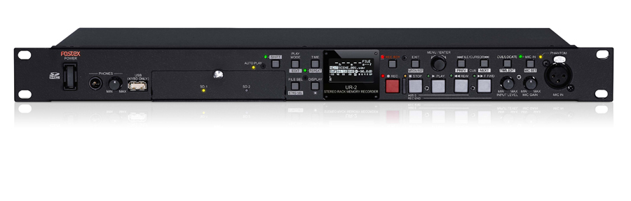 Fostex|福斯特 UR-2 立体声1U机架式录音机