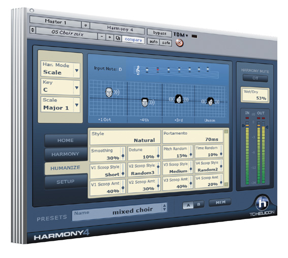 TC Electronic Harmony4 和声制作插件
