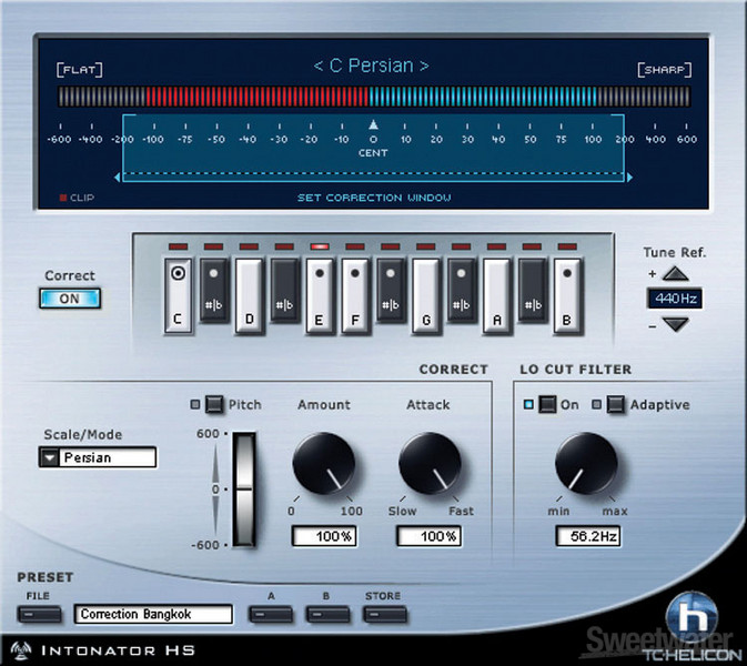 TC Electronic Intonator HS 音高校正插件