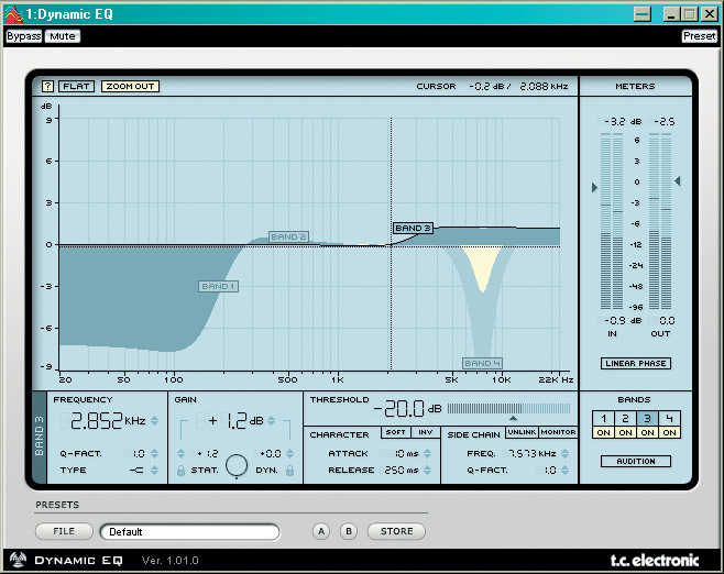 TC Electronic Dynamic EQ均衡器插件