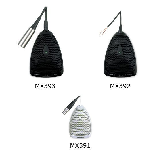 SHURE 舒尔 MX391/S 心型界面咪