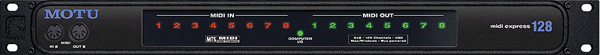 MOTU MIDI Express 128 8进8出MIDI接口