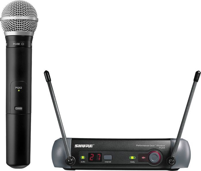 SHURE PGX24/PG58 无线手持