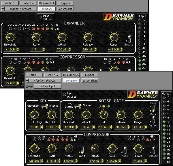 Digidesign Drawmer Dynamics 插件