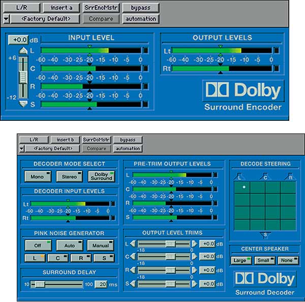 Digidesign Dolby Surround Tools 插件