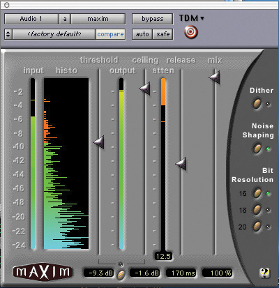 Digidesign Maxim 插件