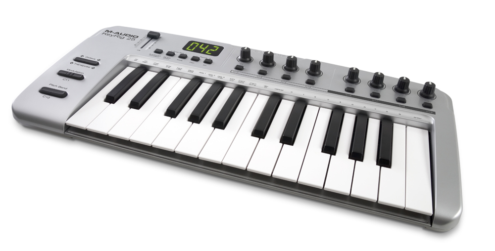 M-Audio KeyRig 25 25键USB MIDI键盘