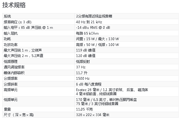 Dynaudio|丹拿 BM6 mkIII 录音棚监听音箱