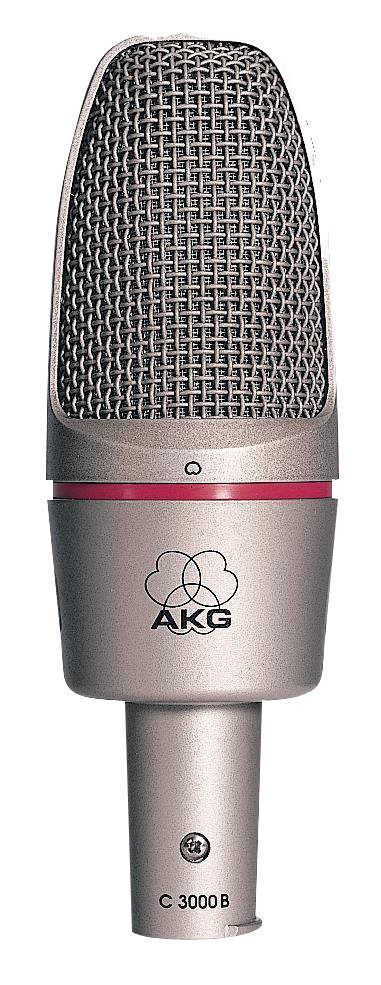 AKG C3000B 大震膜电容话筒