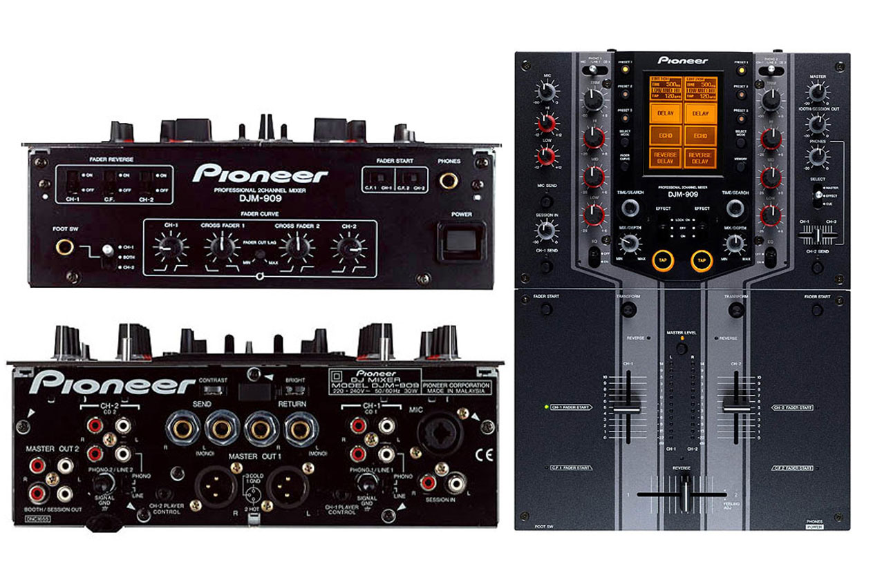 Pioneer 先锋 DJM-909 终极版2声道专业表演用对战混音器