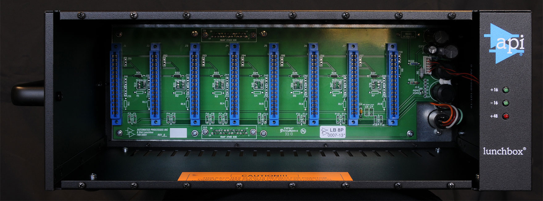 API 8-slot lunchbox 电源盒--录音棚设备