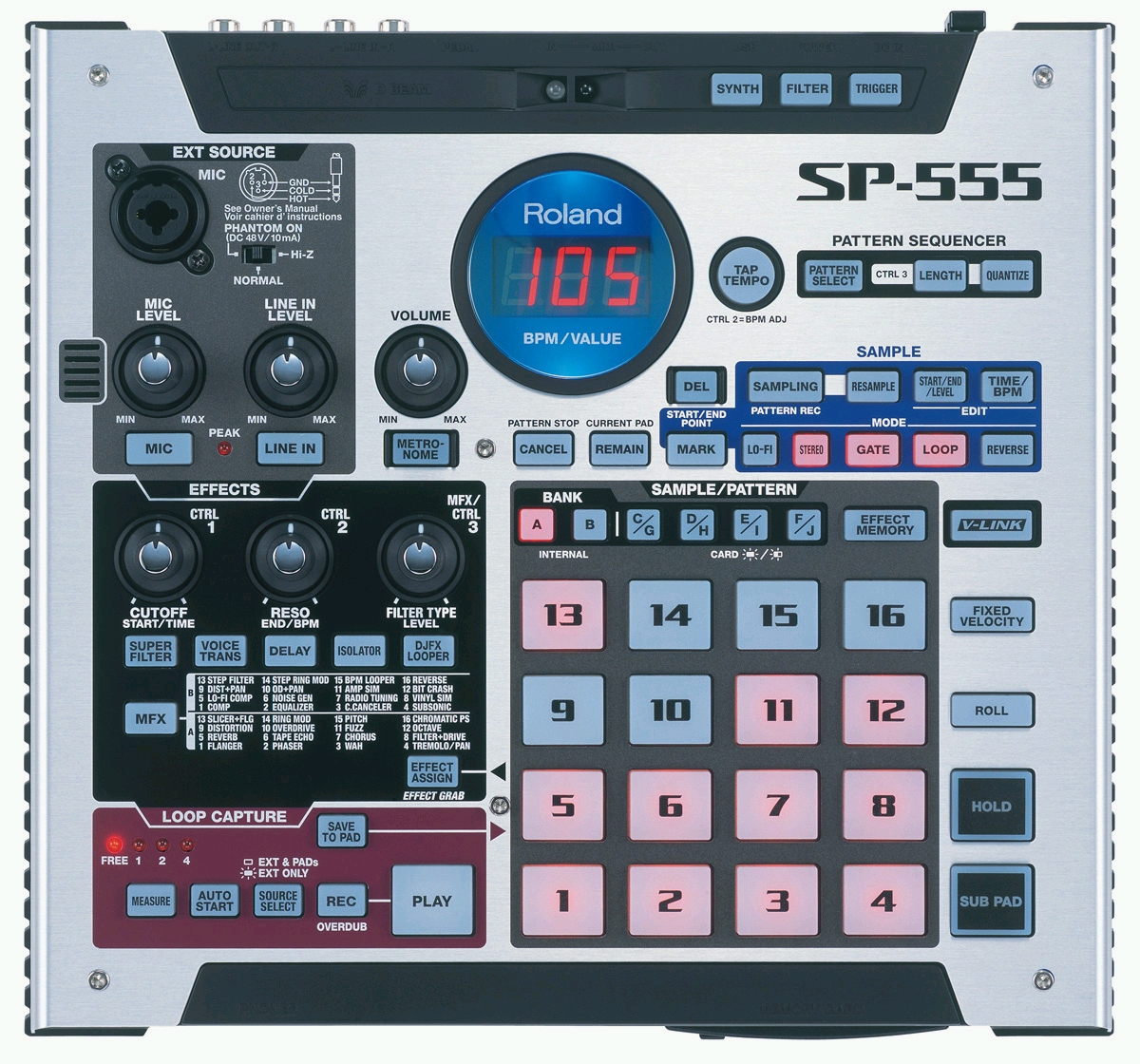 Roland EDIROL SP-555 采样工作站